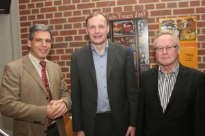 Lothar Moschner, Jürgen Holtkamp, Pfarrer Neß